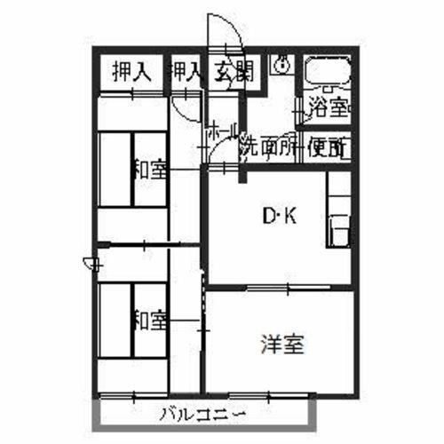サンシャインハイム 間取り図画像