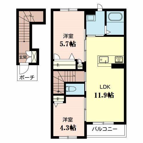 豊永レジデンス 間取り図画像