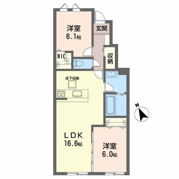 メゾンドソラIII 間取り図画像