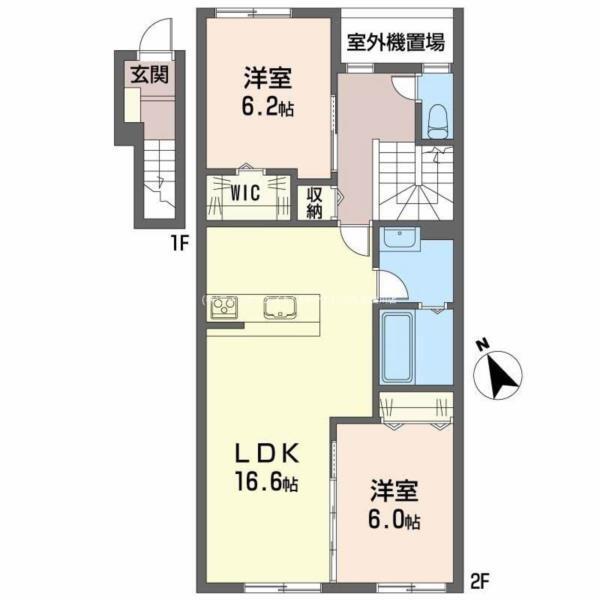 メゾンドソラIII 間取り図画像