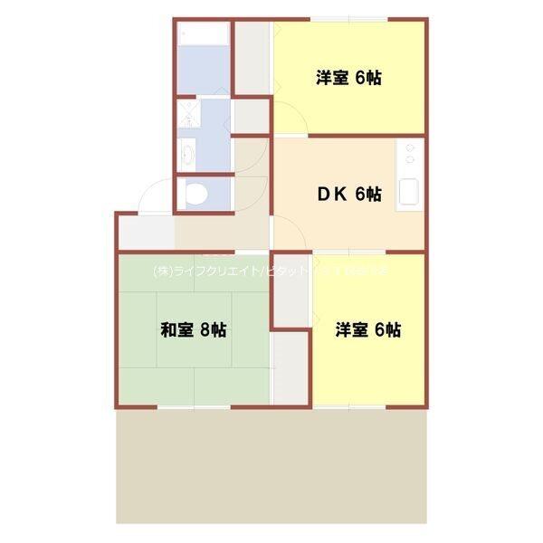 D’Flats宝殿 間取り図画像