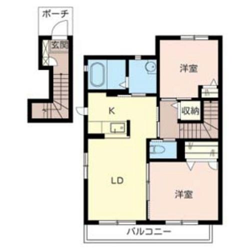 メサ・ヴェルデ 間取り図画像