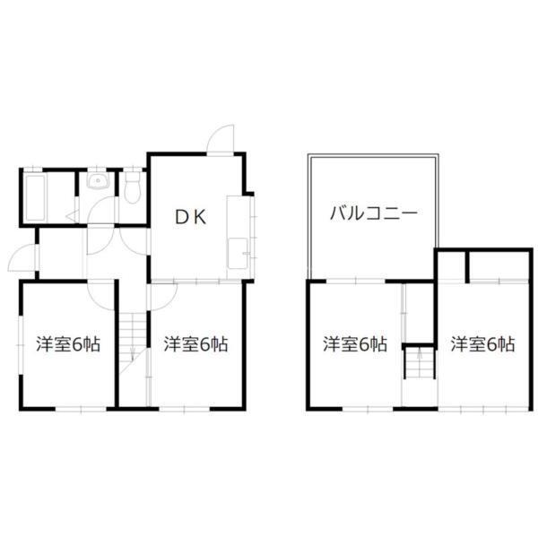 新在家戸建て 間取り図画像
