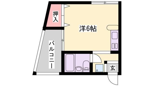 プレアール粟津III 間取り図画像