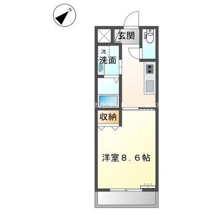 シャインキャッスル（105） 間取り図画像