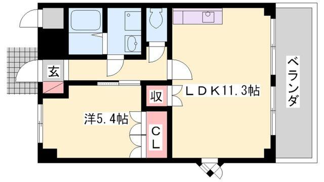 フェイバリット（101） 間取り図画像