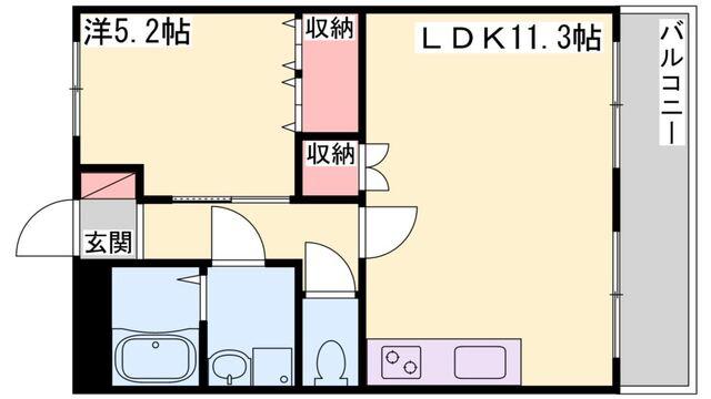 フラワーヒル 間取り図画像