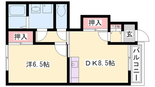 レコルテ 間取り図画像