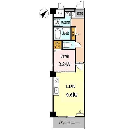 Eagle’s nest（302） 間取り図画像