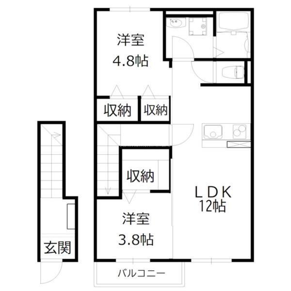 FLEUR de LIEN I 間取り図画像