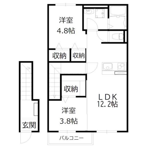 FLEUR de LIEN I 間取り図画像