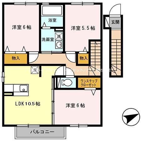 ヴァンヴェール 間取り図画像