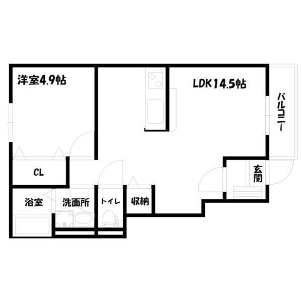 ハレワレア 間取り図画像