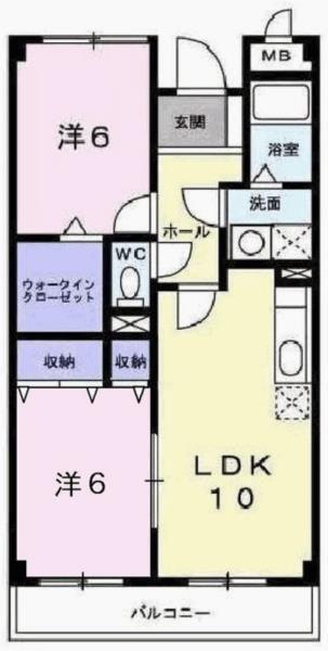 メゾン・プレジール 間取り図画像