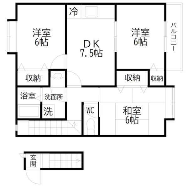 アビタシオンＭＹ 間取り図画像