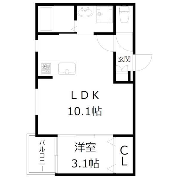 ヴィクトリアレジデンス高砂 間取り図画像