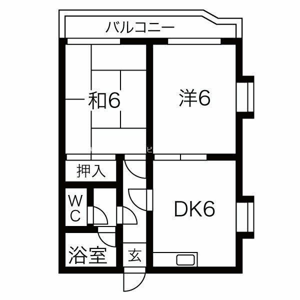 ボナールFUJI 間取り図画像