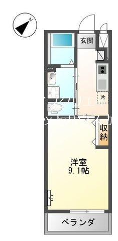 ア・ラ・メルシー 間取り図画像