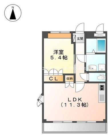 サンフィット 間取り図画像