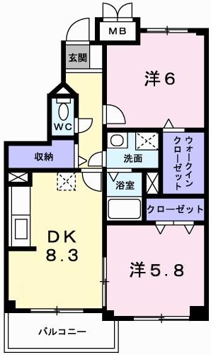 セイント・サチ 間取り図画像