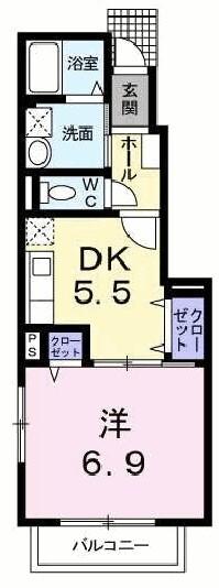 ソレイユ 間取り図画像