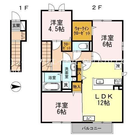 メゾン・ドール 間取り図画像