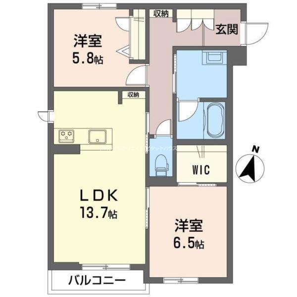 グランメゾン小野 間取り図画像