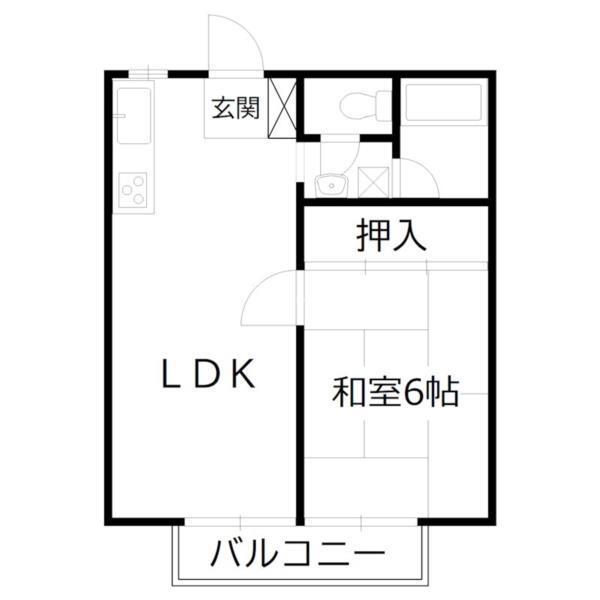 メゾンルミエール 間取り図画像