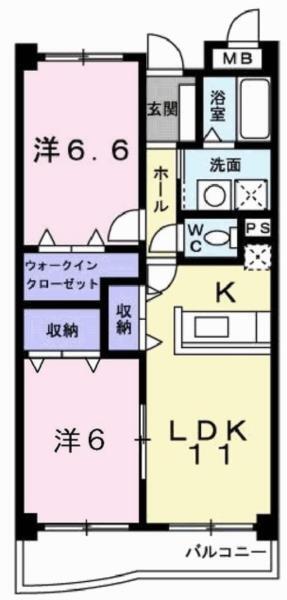 メゾン・ド・フレール 間取り図画像