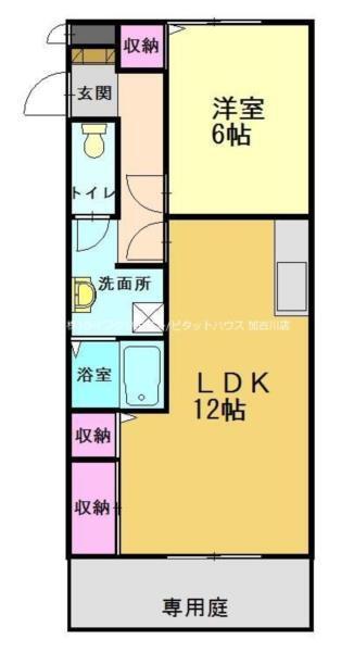 ヴィエント 間取り図画像