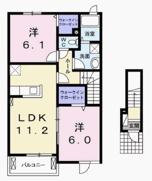 サンクスＳ 間取り図画像