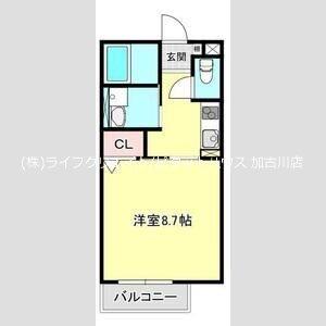 ロイヤルハイツ黒川町 間取り図画像