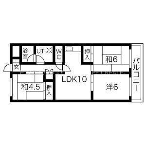 シャルムアナダ 間取り図画像
