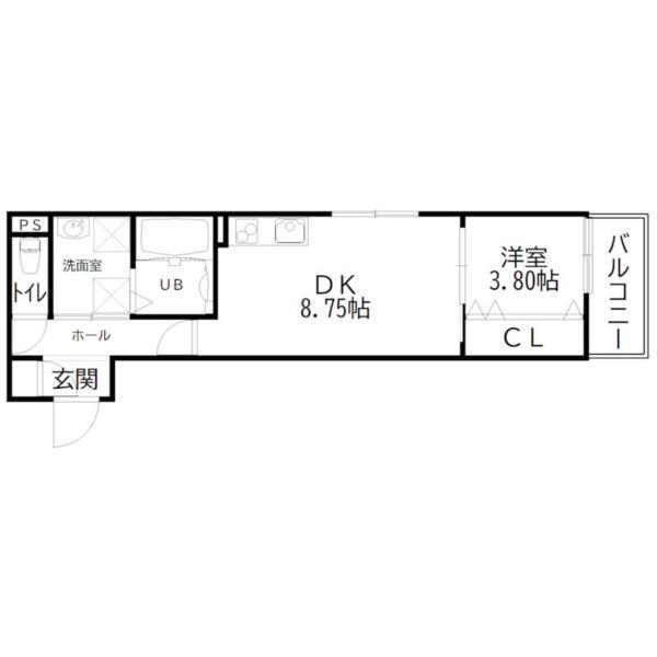 ジュネスMimi東加古川 間取り図画像