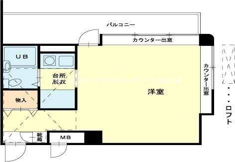 宝殿ヤングパレス 間取り図画像