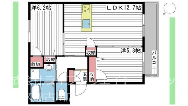エフ・メゾン 間取り図画像