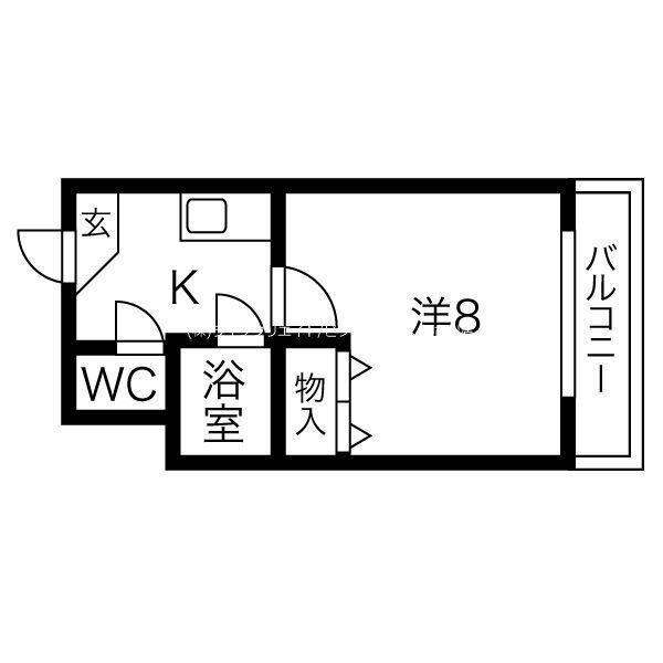 Ｃ・フィールド 間取り図画像