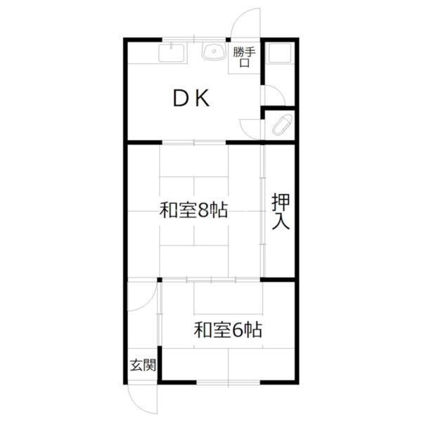 堀井荘 間取り図画像