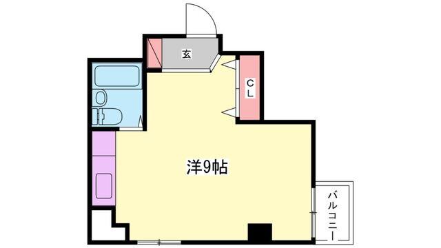 テットロージェ・ダイキB棟 間取り図画像