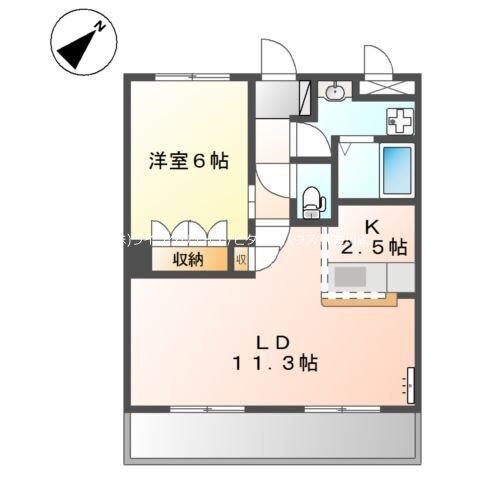 ルミエール（105） 間取り図画像