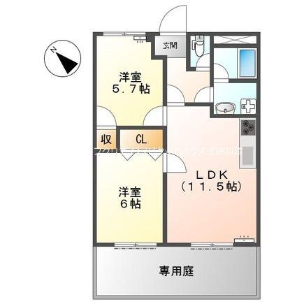 プリマベーラ（102） 間取り図画像