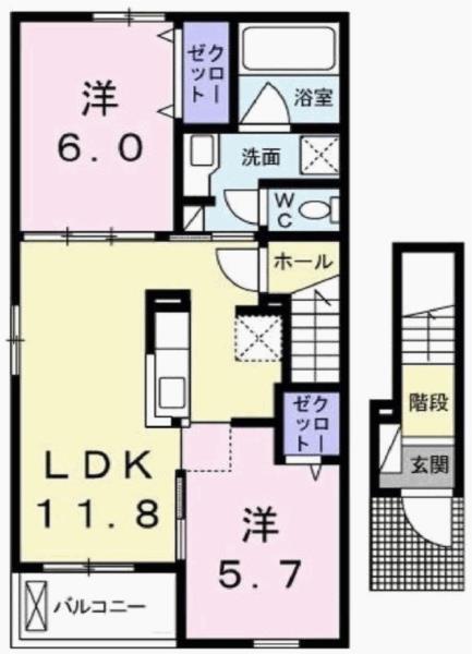 パティオ・プリマベラ 間取り図画像