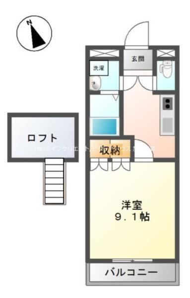 ミルフィオリI（202） 間取り図画像