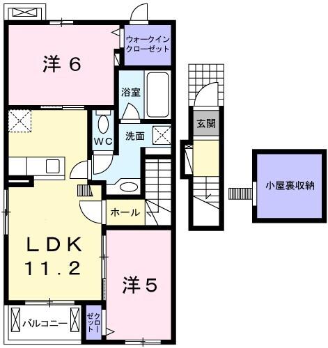 プロムナード壱番館 間取り図画像