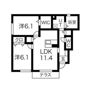 パストラル小野 間取り図画像