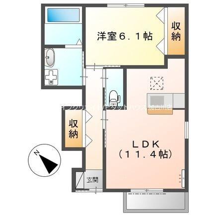アマカワ・エスポア 間取り図画像
