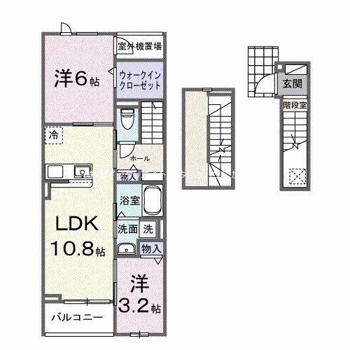 ヴェルデ・フレスコ 間取り図画像