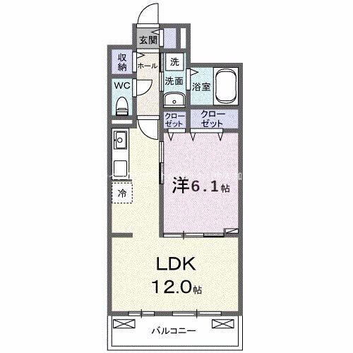 ヒカルサ東加古川 間取り図画像