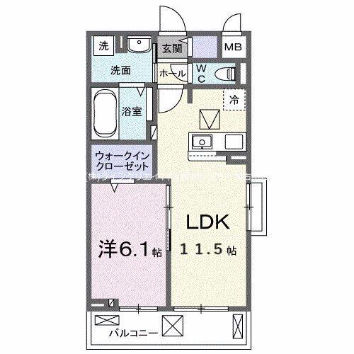 ヒカルサ東加古川 間取り図画像