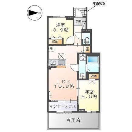 ヴィラ　ステートリー 間取り図画像